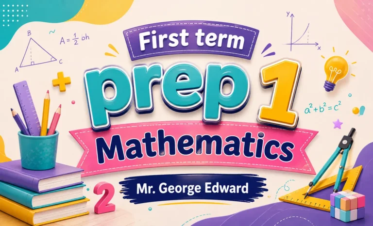 Prep 1-First term-2027